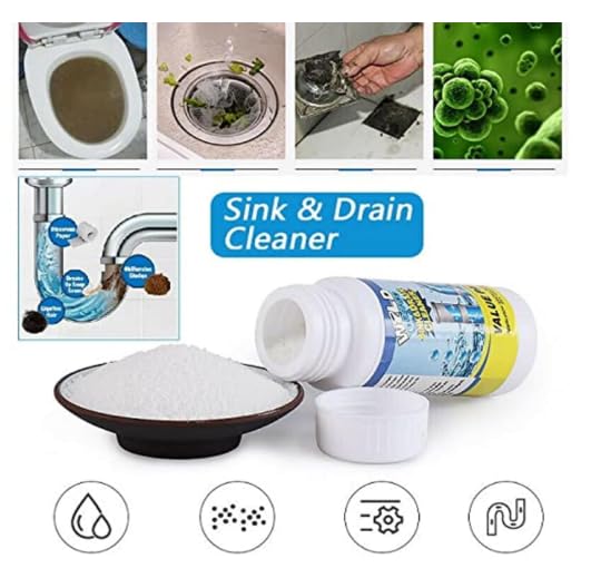 Drain Blockage Cleaner Sink Cleaner Powder